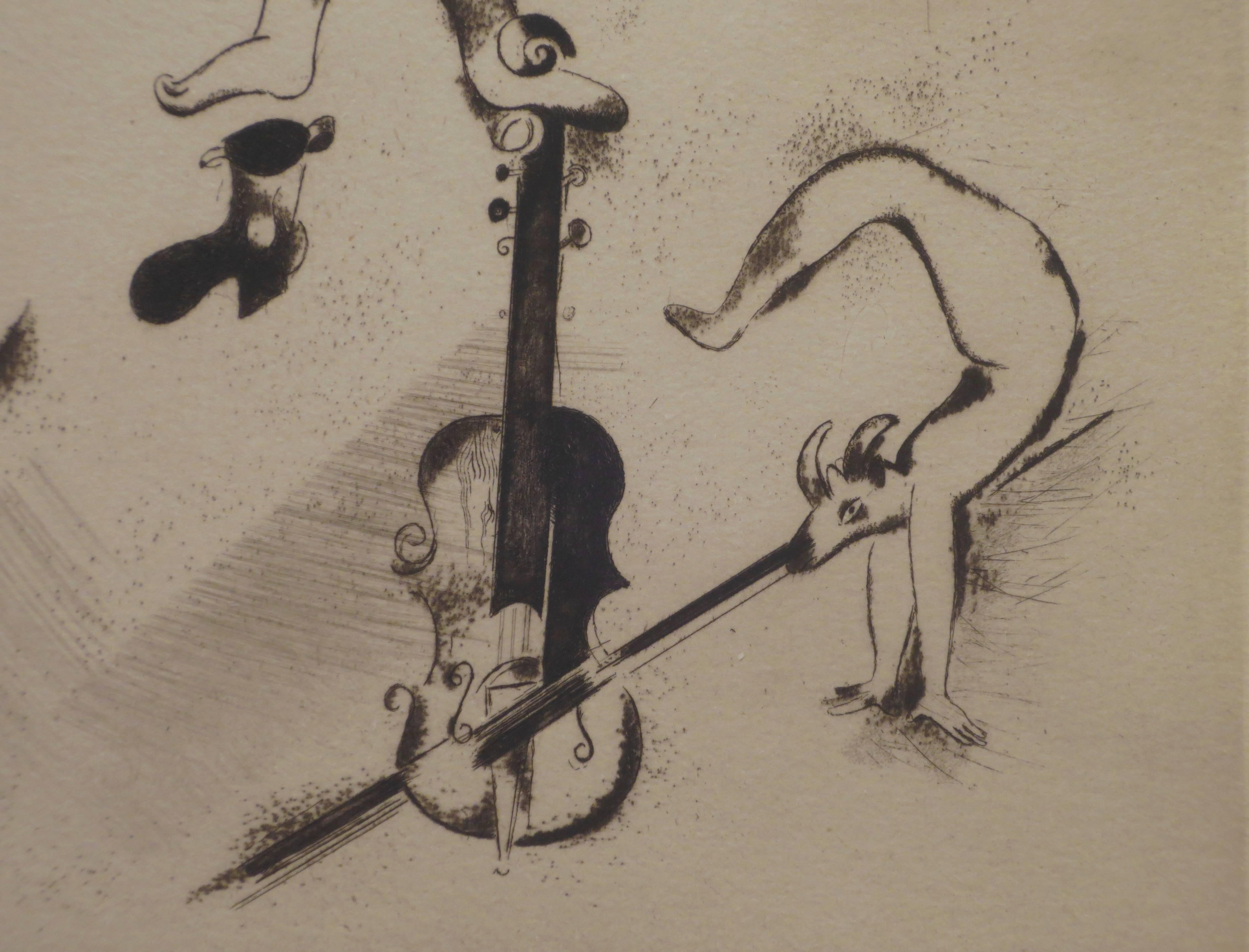 chagall violon
