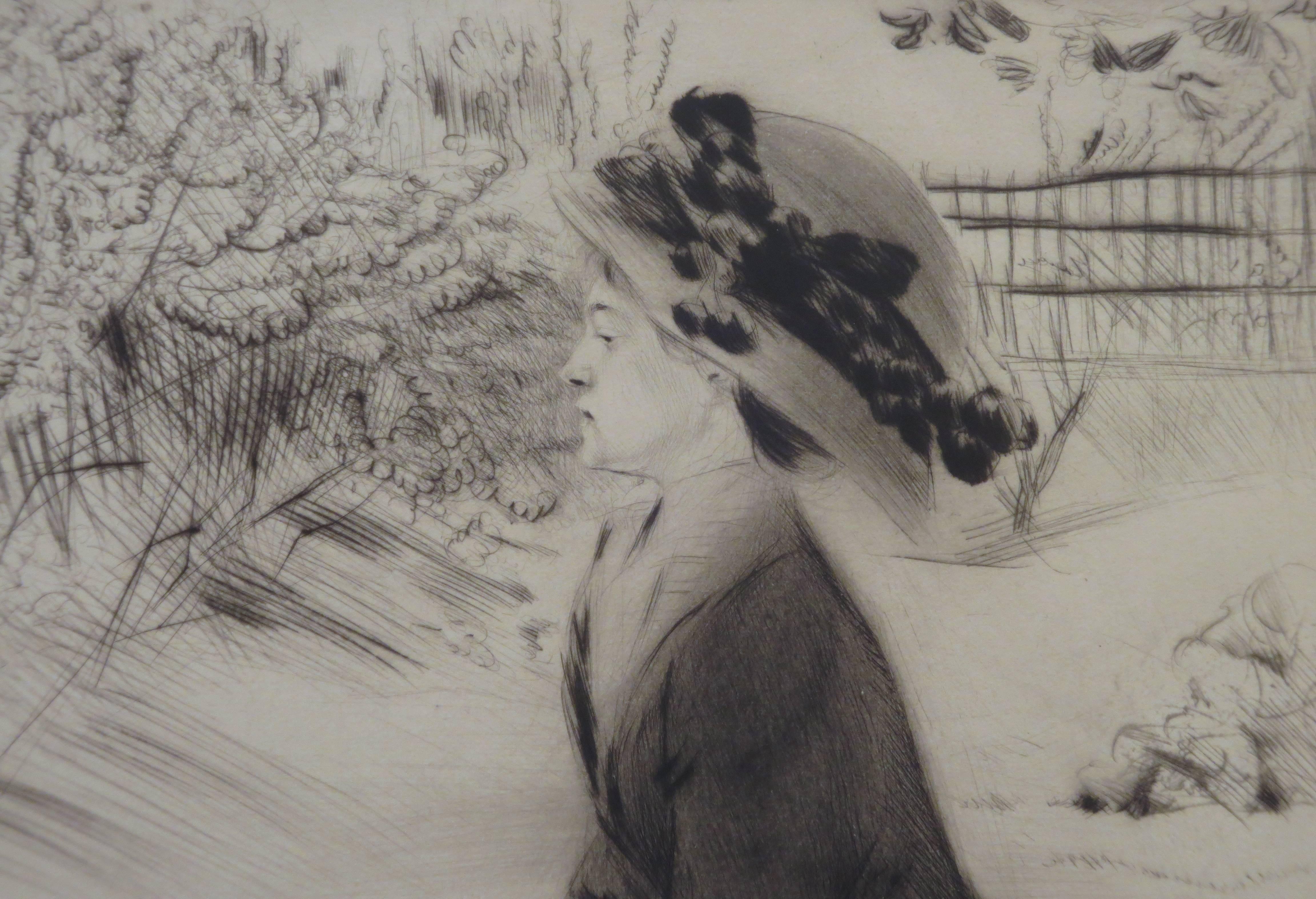 Le Banc de Pierre - Print by Jacques Villon