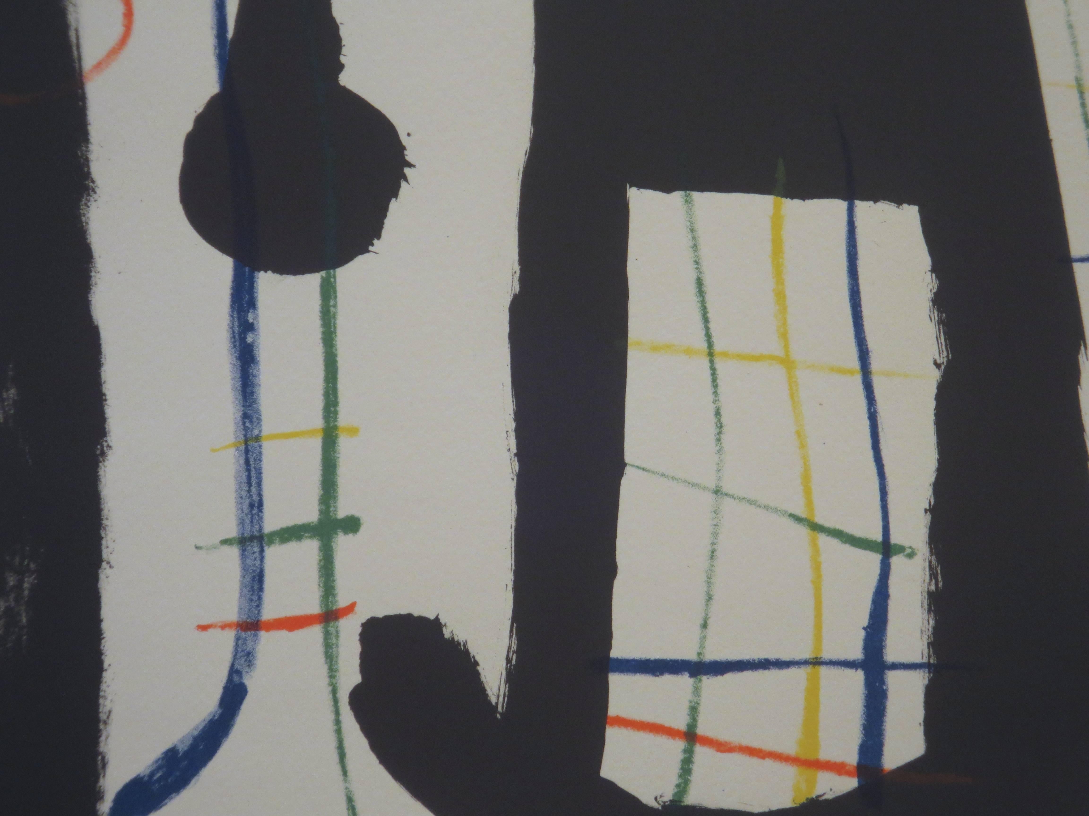 L'Etrangere - Modern Print by Joan Miró