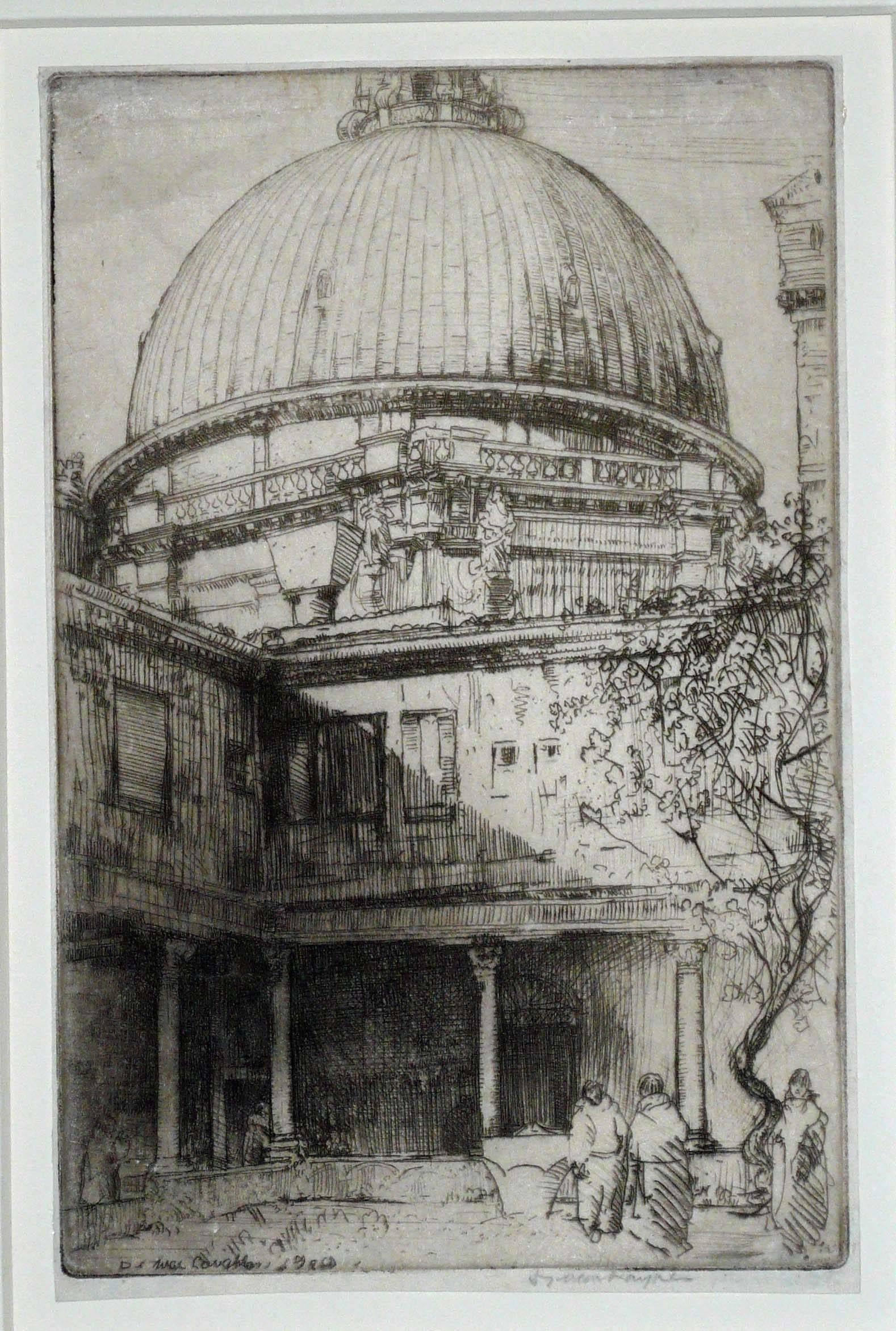 THE BIG DOME - Print by Donald Shaw MacLaughlan