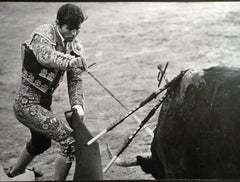 EL CORDOBES - Three photos of the great bullfighter