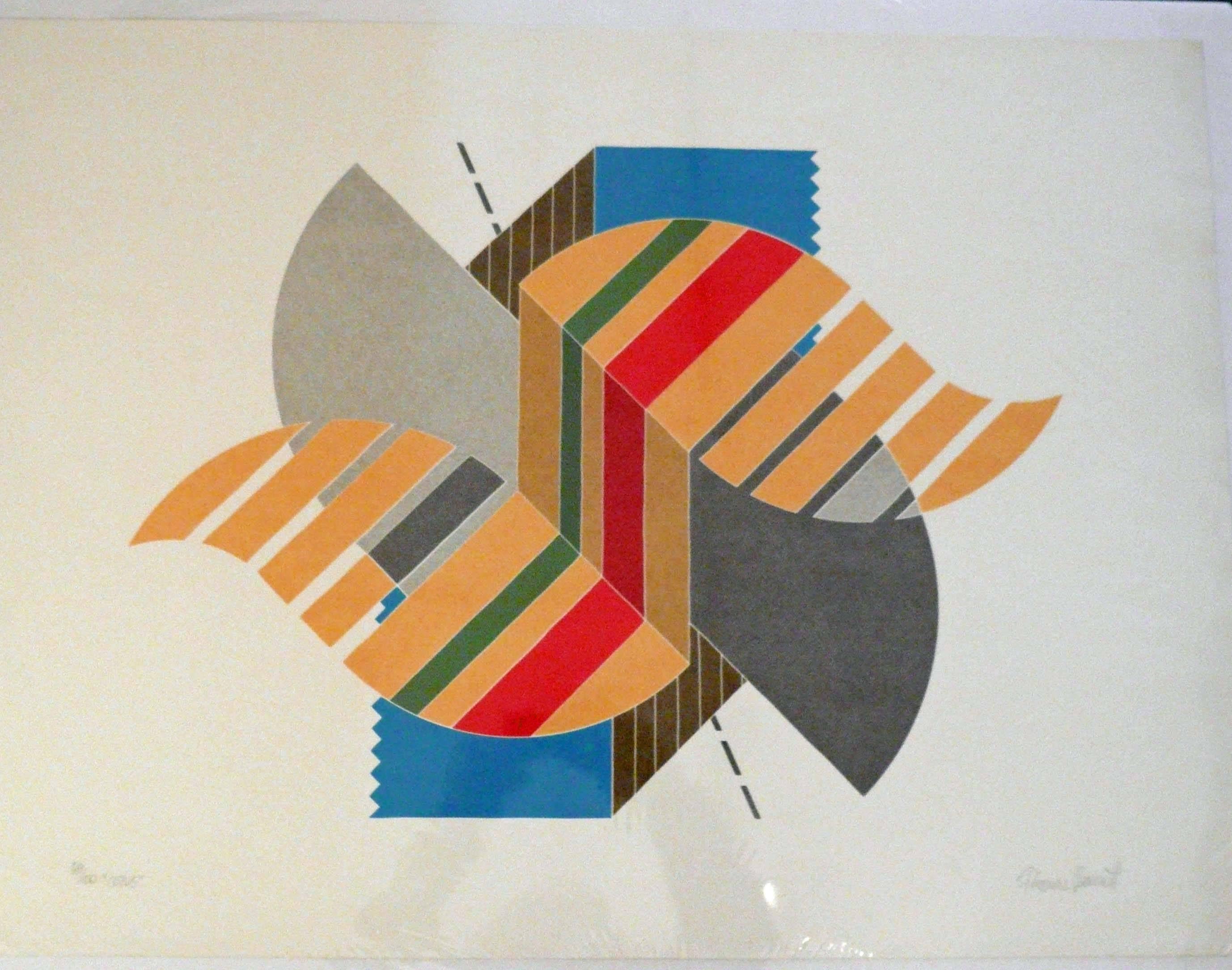 Thomas Barrett Abstract Print - LOTUS