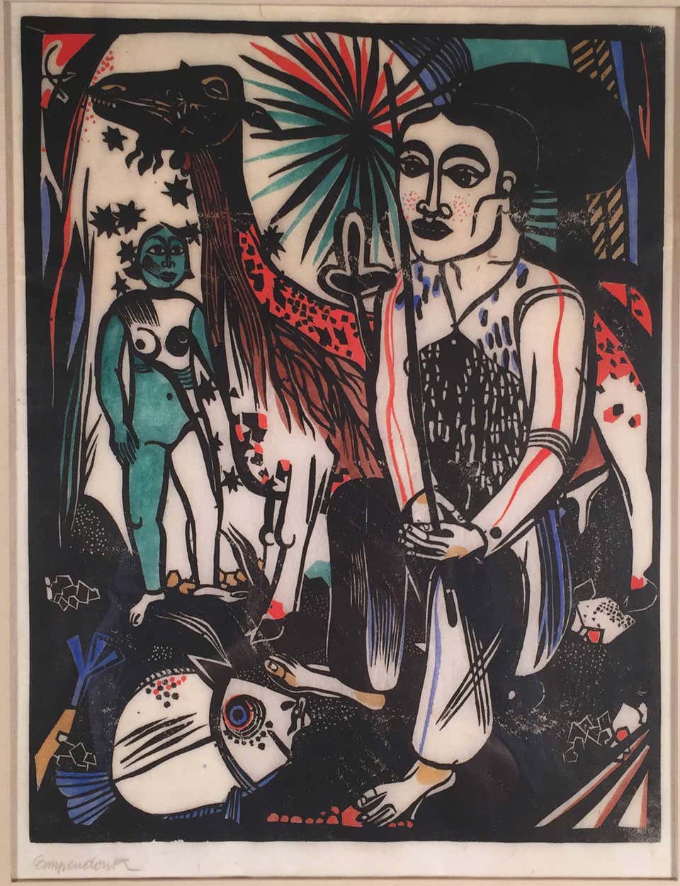 DER HIRT MIT DER GROSSEN ZIEGE (THE SHEPHERD WITH THE LARGE GOAT)