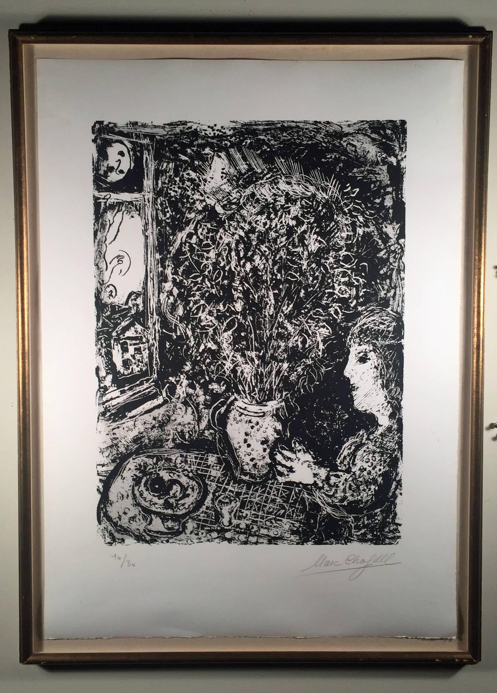 NACHTSTRAUSS – Print von Marc Chagall