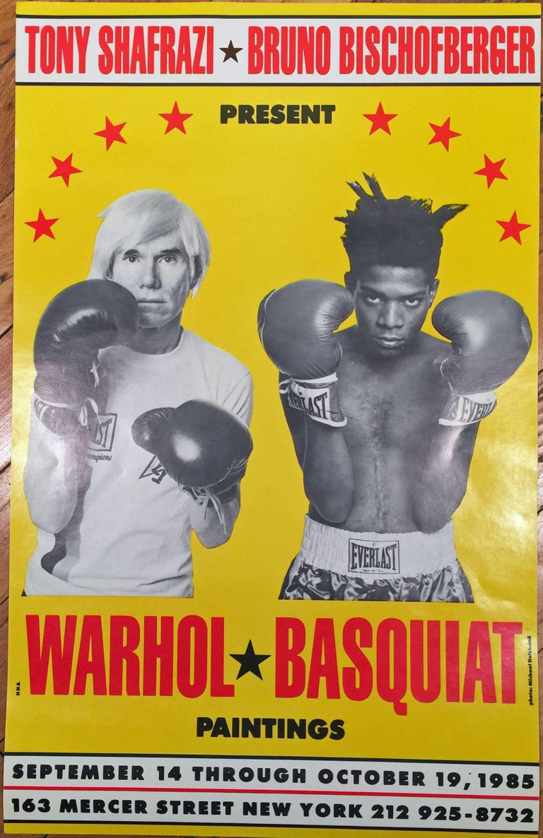 Andy Warhol And Jean Michel Basquiat Warhol Basquiat