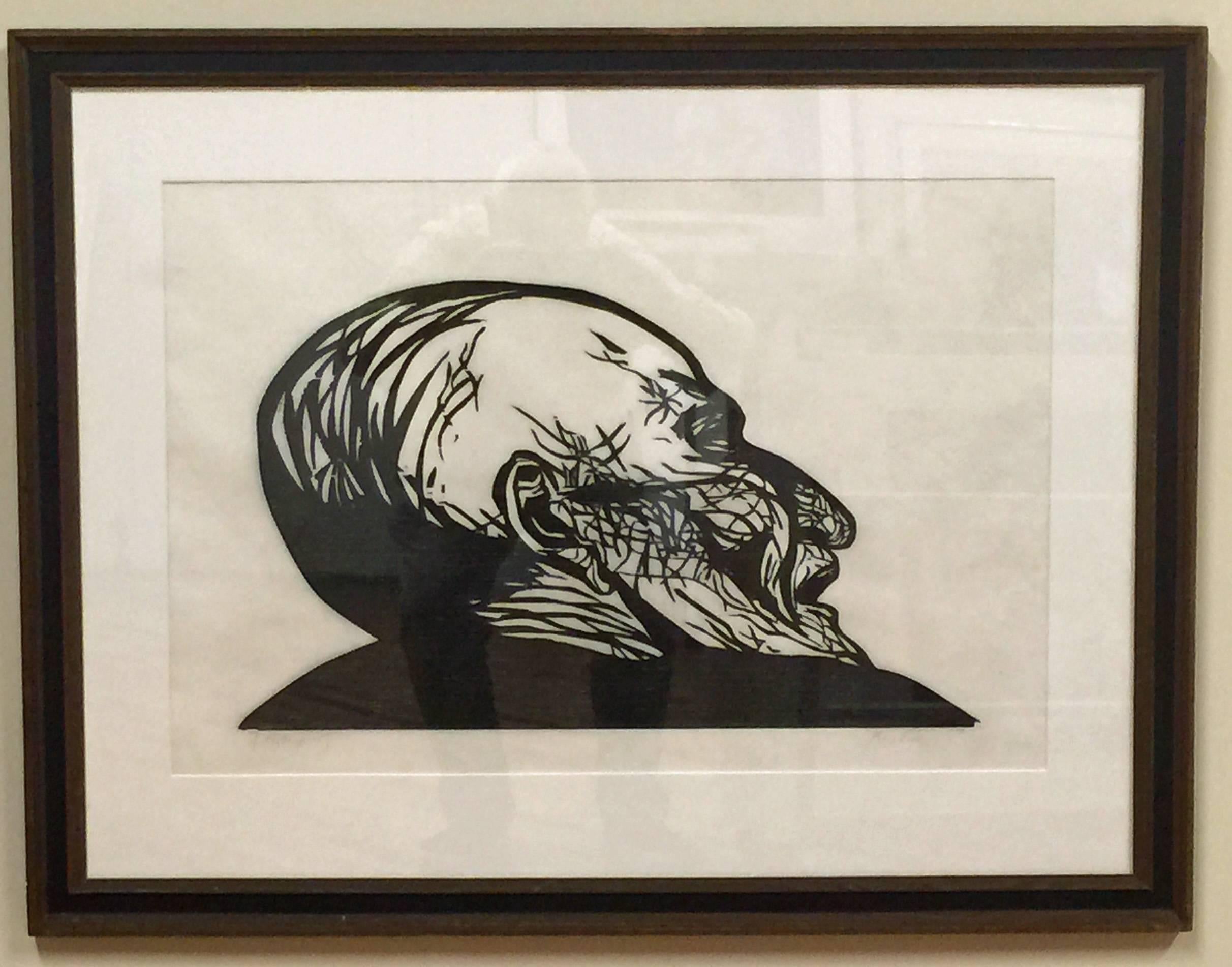 MANTEGNA À EREMTIANI - Modernisme américain Print par Leonard Baskin