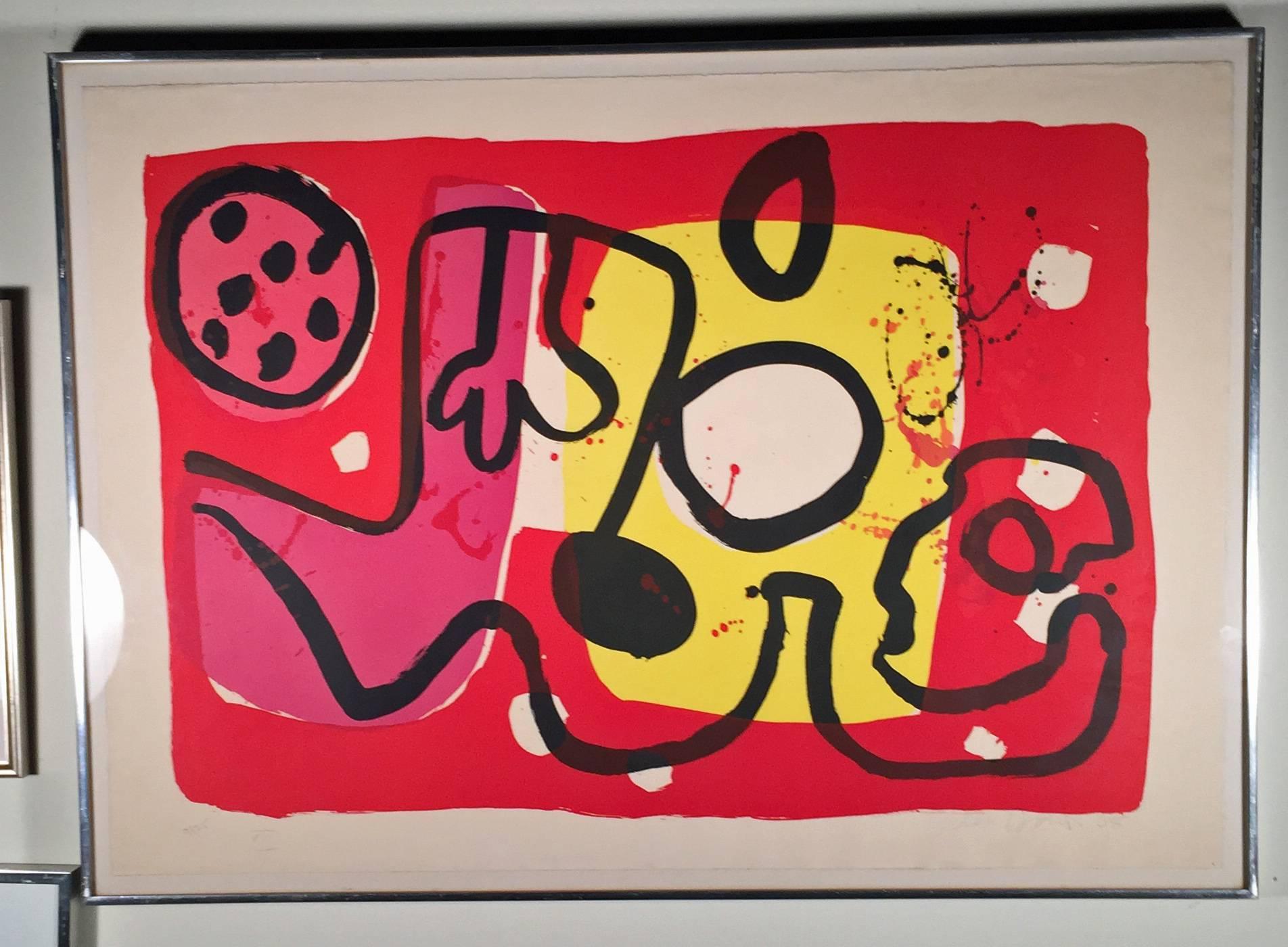 ZURICH IMPROVISATION XIII - Print de Alan Davie