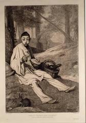 PIERROT PORTANT SON DEJEUNER e PIERROT TROUBLE DANS SON REPAST