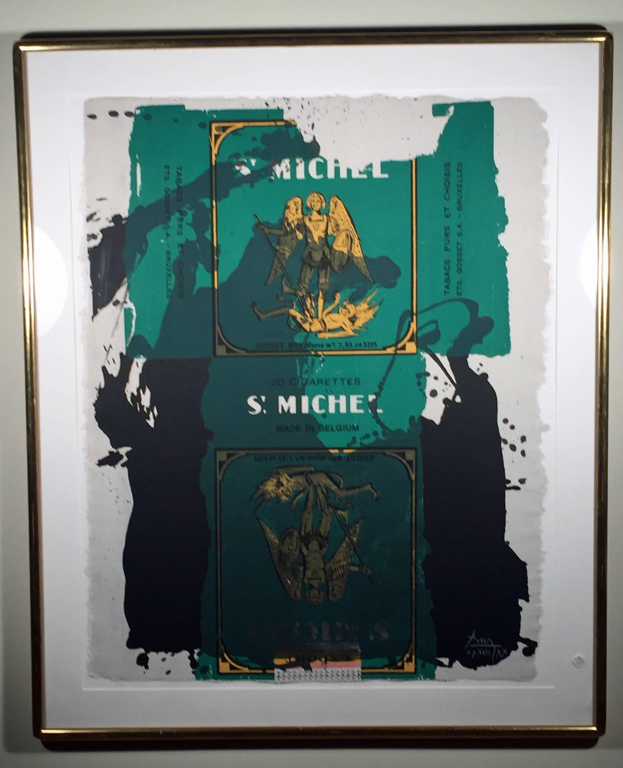ST. MICHAEL III - Print American Modern di Robert Motherwell