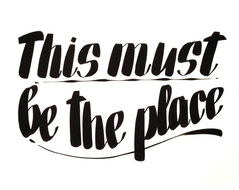 This Must be the Place - Print by Baron Von Fancy