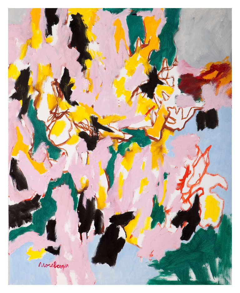 Philip Morsberger Abstract Painting - Entanglement