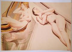 Two Nudes with Hammock