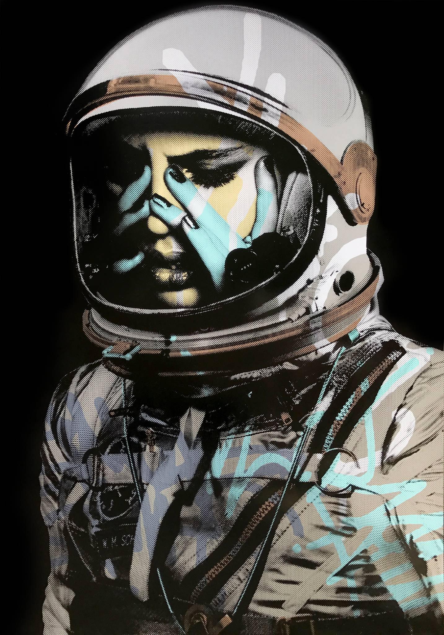 Penny Figurative Print - Lust In Space 2