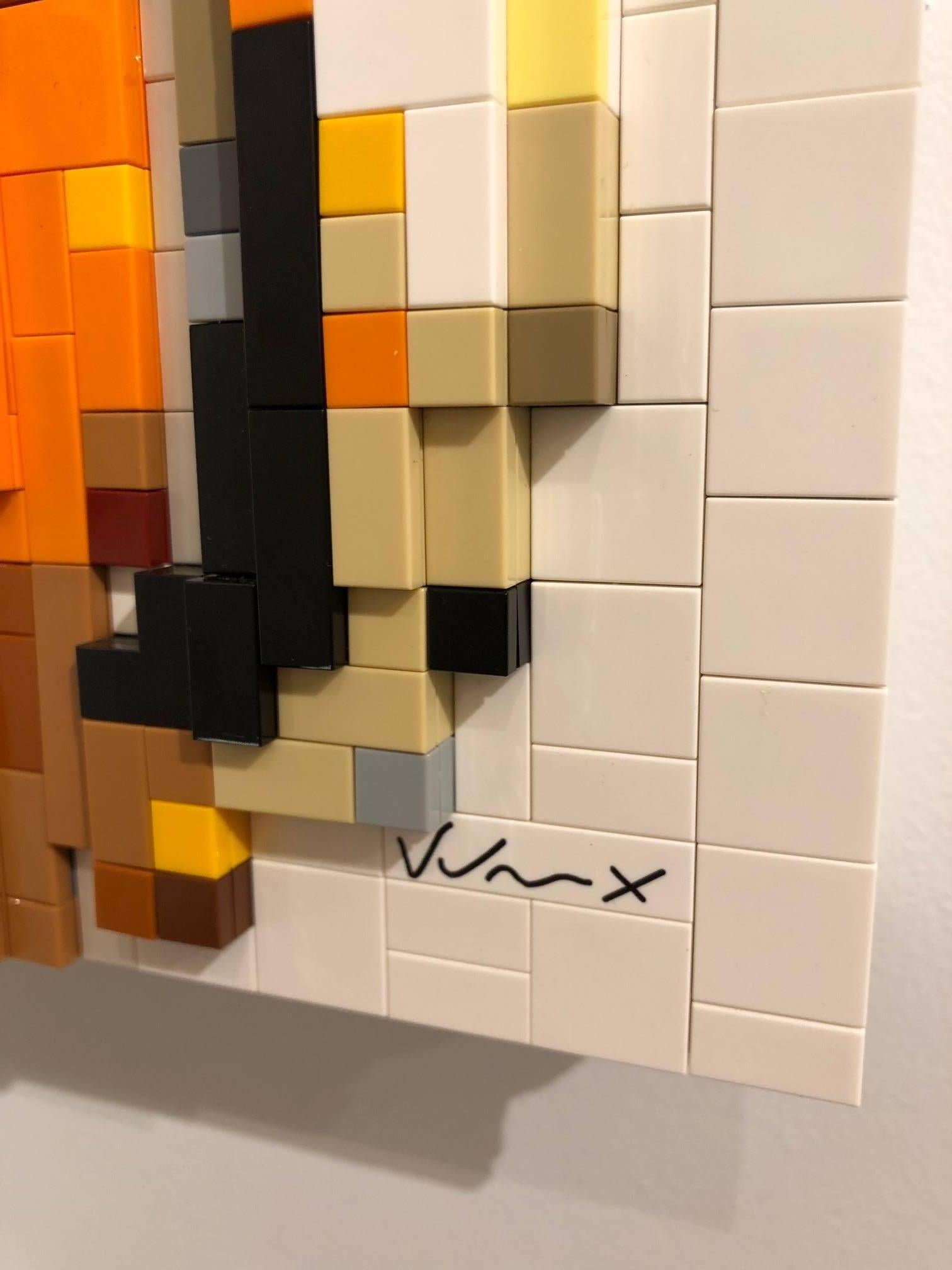 Pop artist Andre Veloux's unique and captivating work is inspired by social change. His vibrant art combines two and three-dimensional elements that capture the imagination. Driven by social significance, much of his work is part of his