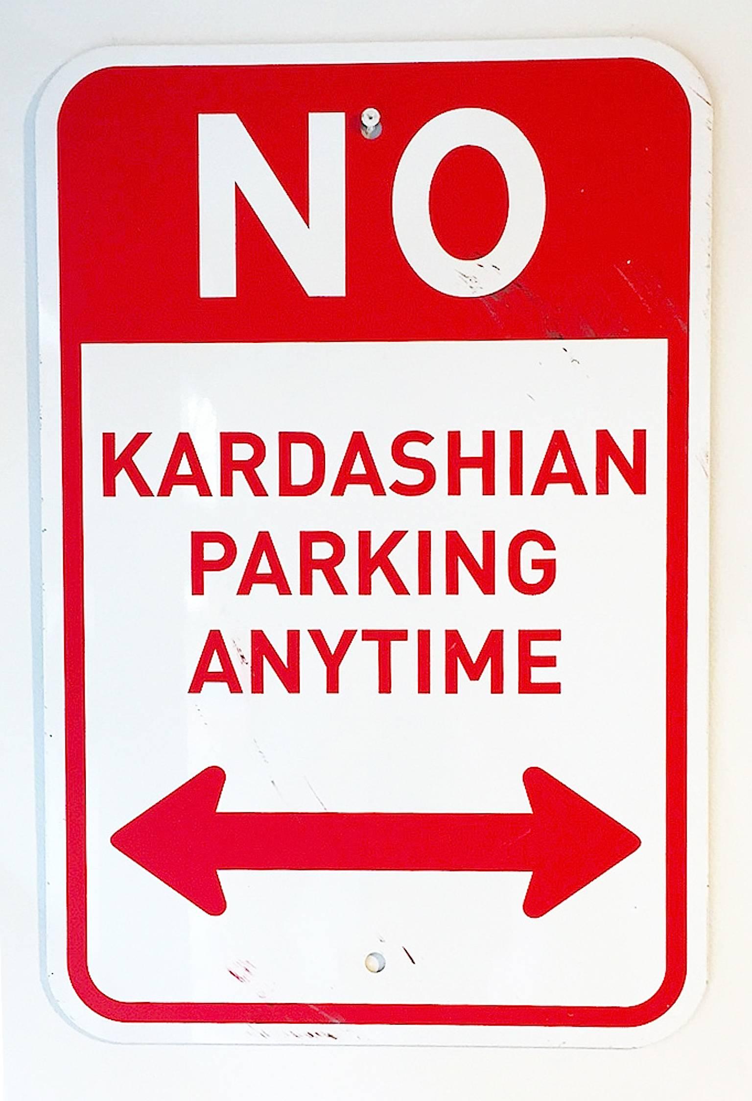 No Kardashian Parking - Mixed Media Art by Plastic Jesus