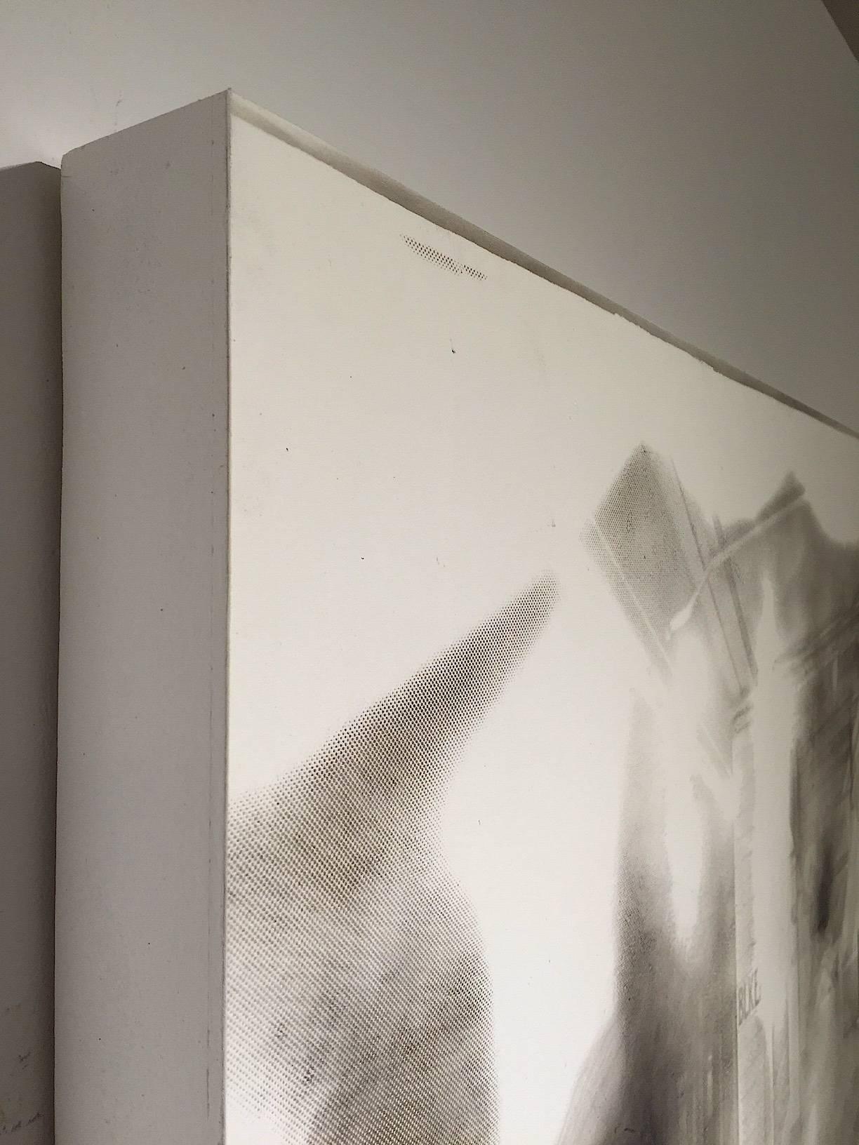 100% Smoke on archival paper mounted to panel
22x30x2.5
