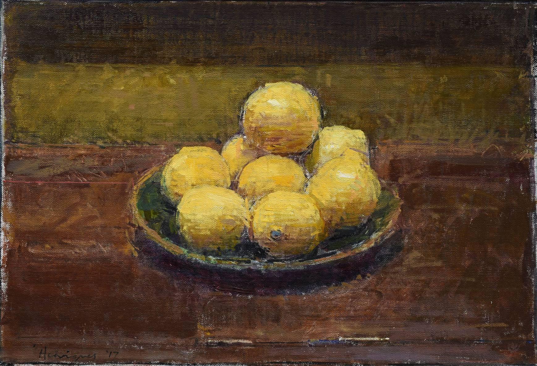 Ben Henriques Still-Life Painting - Lemons