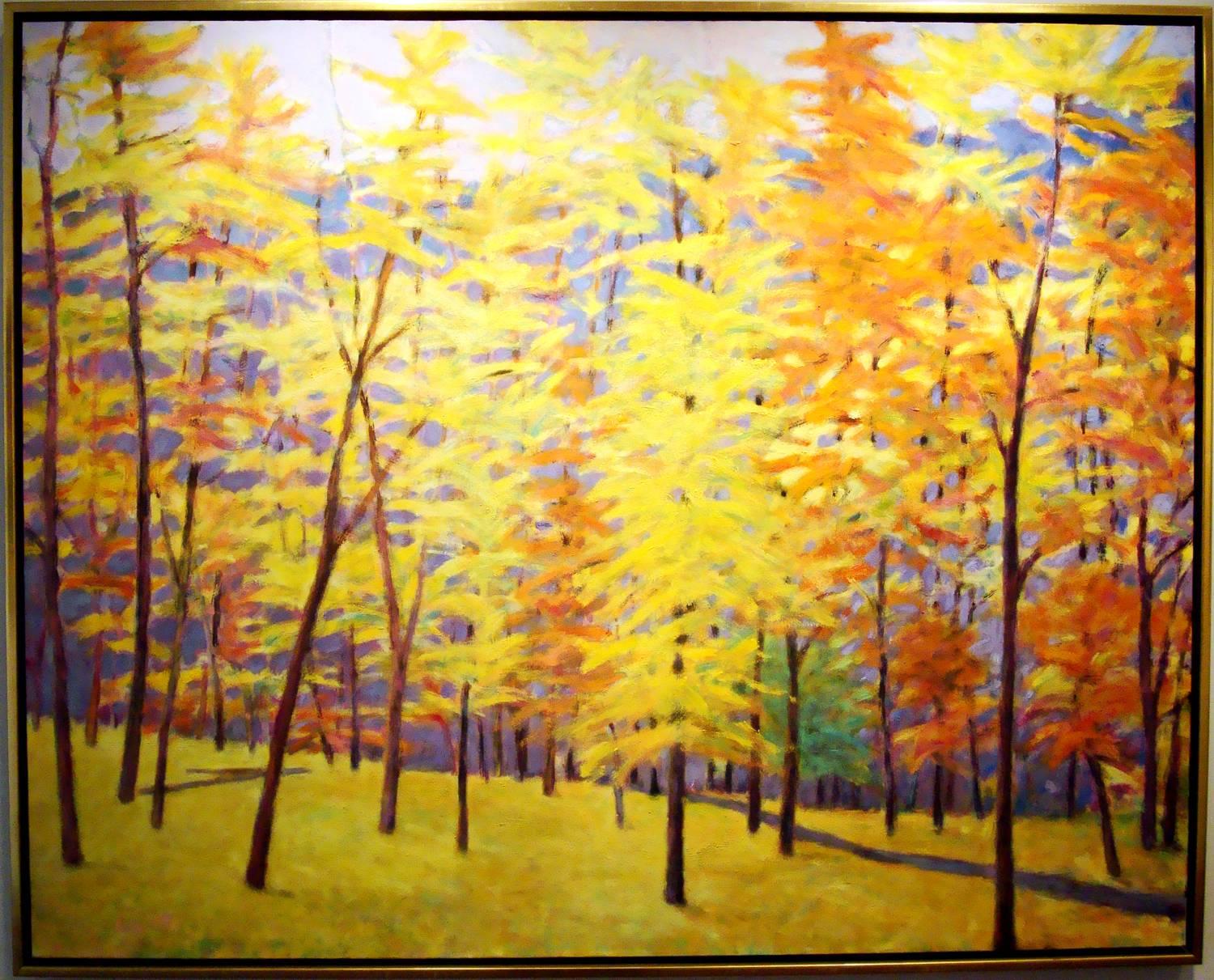 Ken Elliott Landscape Painting - Yellow Surprise