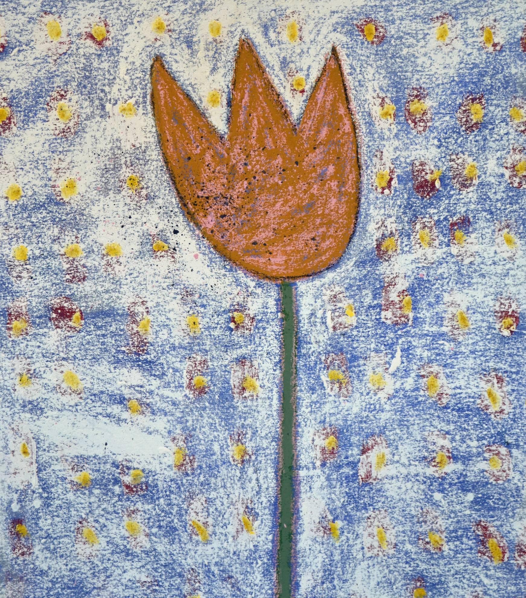 Adam Handler Abstract Painting - Cradle Tulip