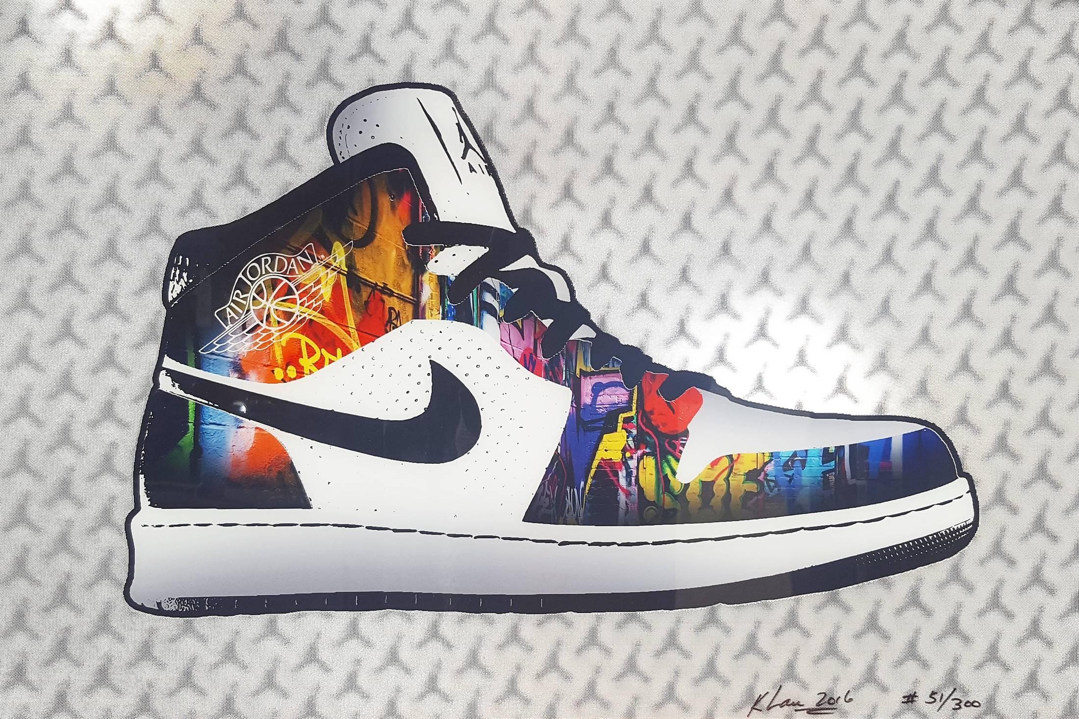 Keng Lau Figurative Print - Air Jordan 1