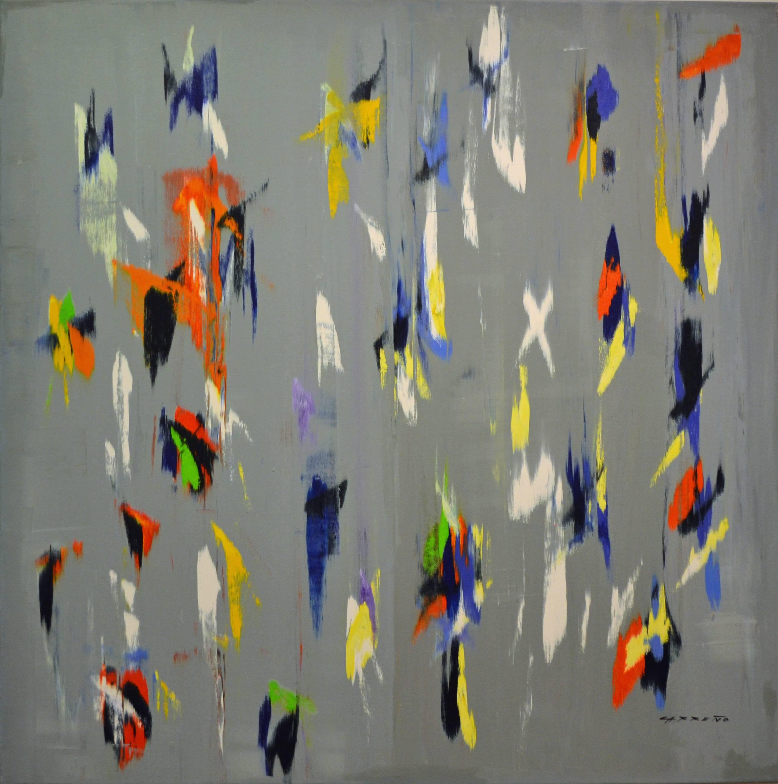 Antonio Carreno Abstract Painting - Upward Motion