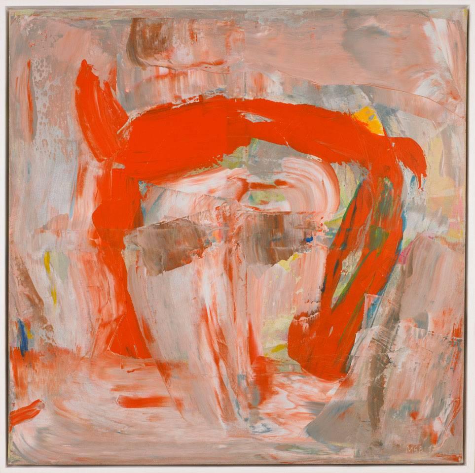 Marit Geraldine Bostad Abstract Painting - Hello