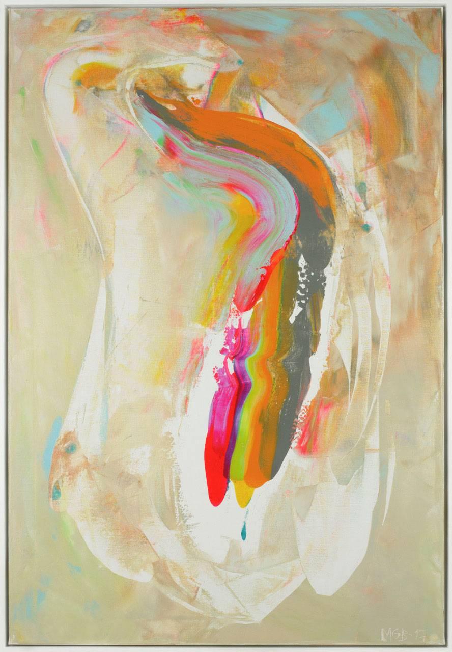 Marit Geraldine Bostad Abstract Painting - Together