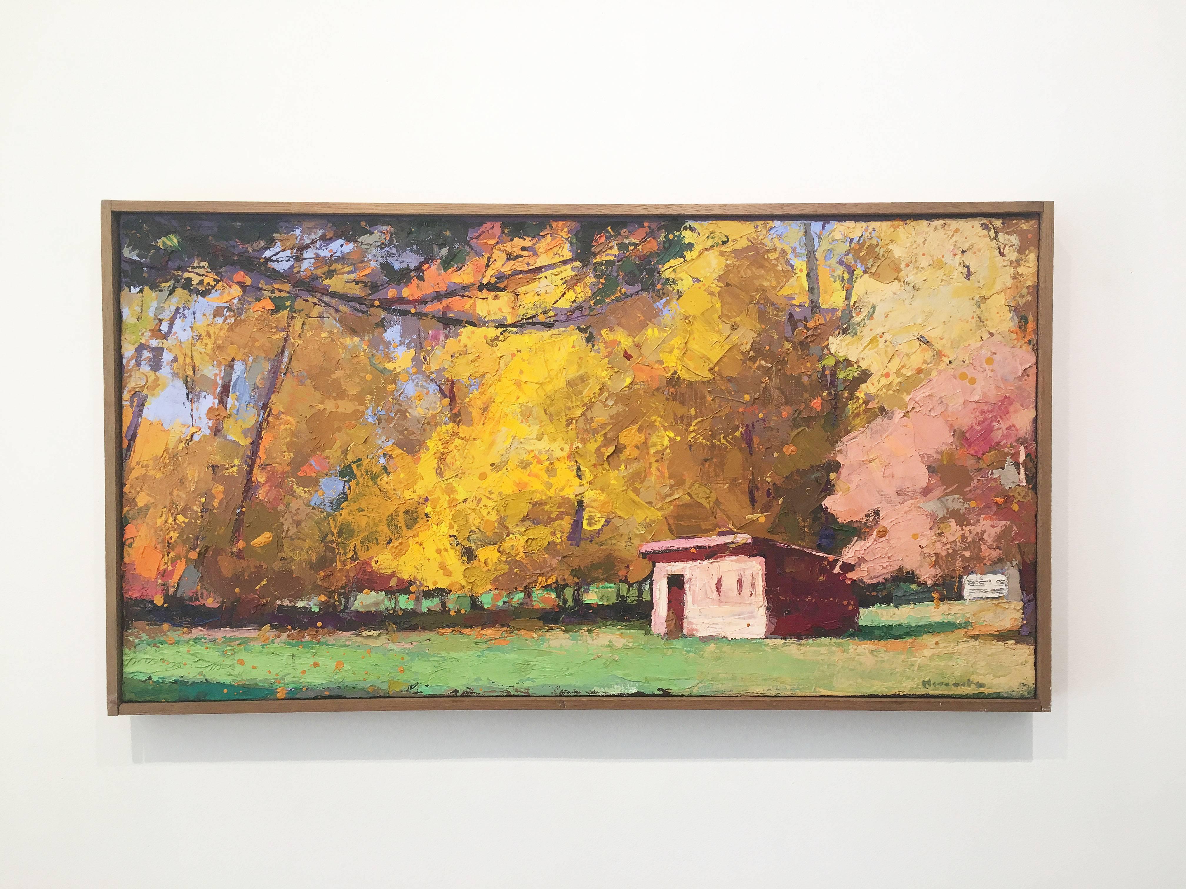 Fall Color - Painting by Larry Horowitz