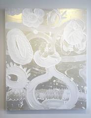 Nature morte, peinture au mica, Catherine Howe, Zig Zag