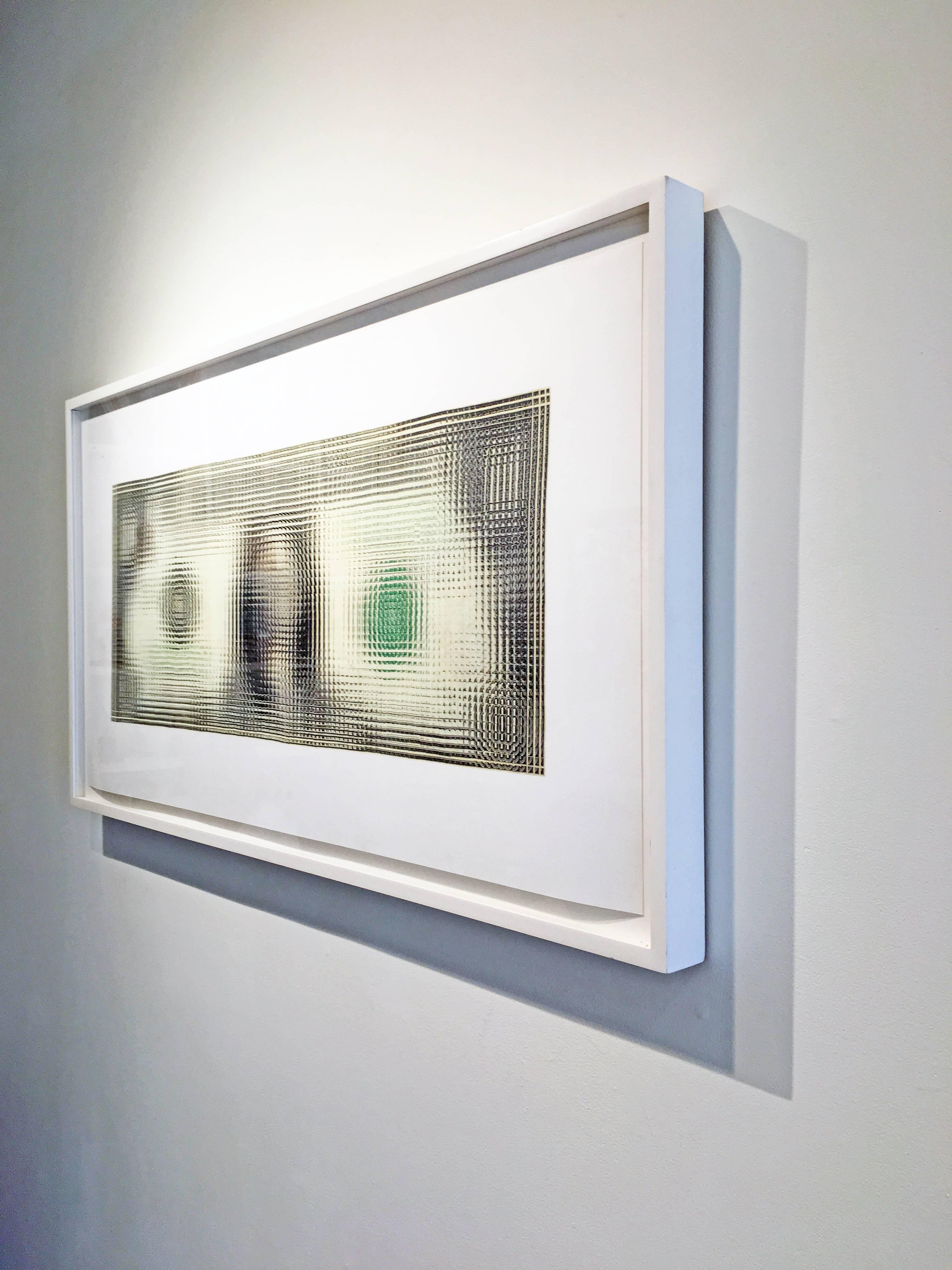 Sin título (Billete de dólar) - Photograph Contemporáneo de Tom Friedman