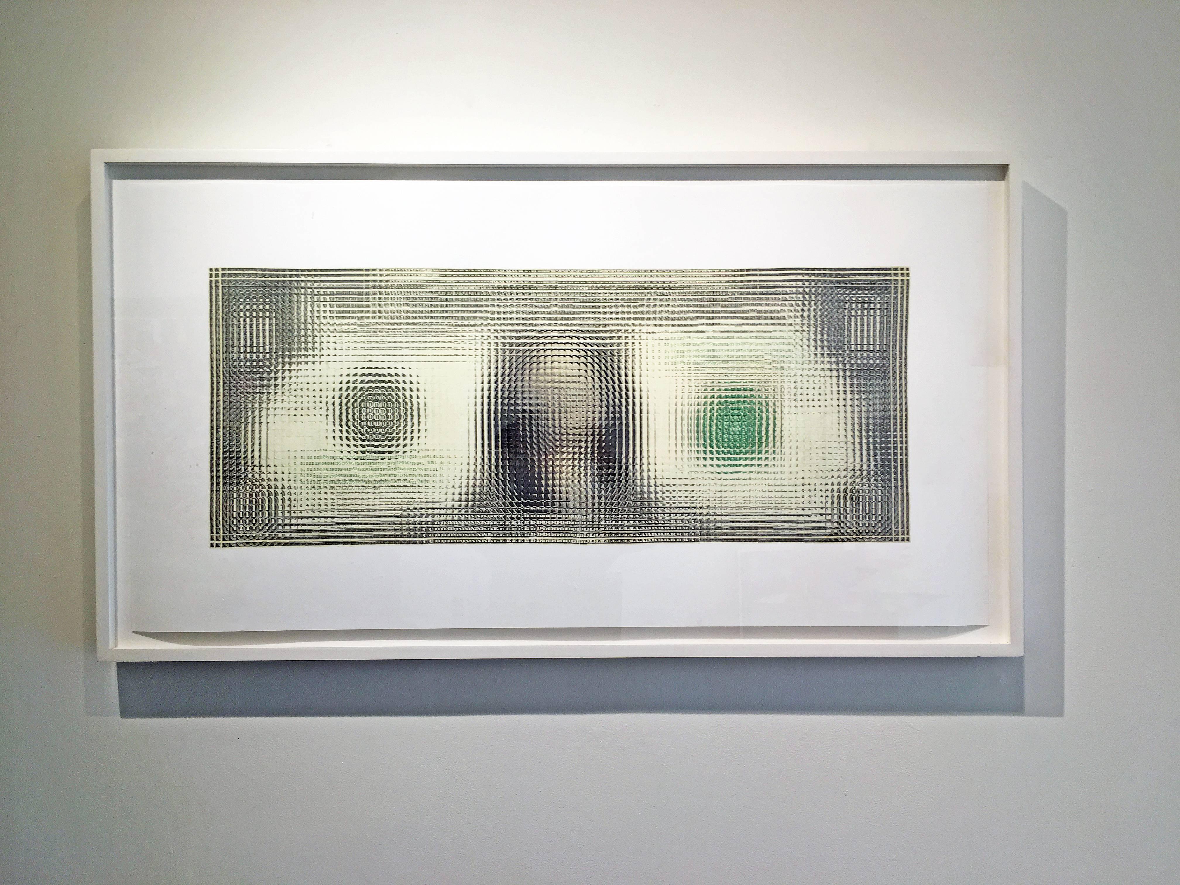 Sin título (Billete de dólar) - Photograph de Tom Friedman
