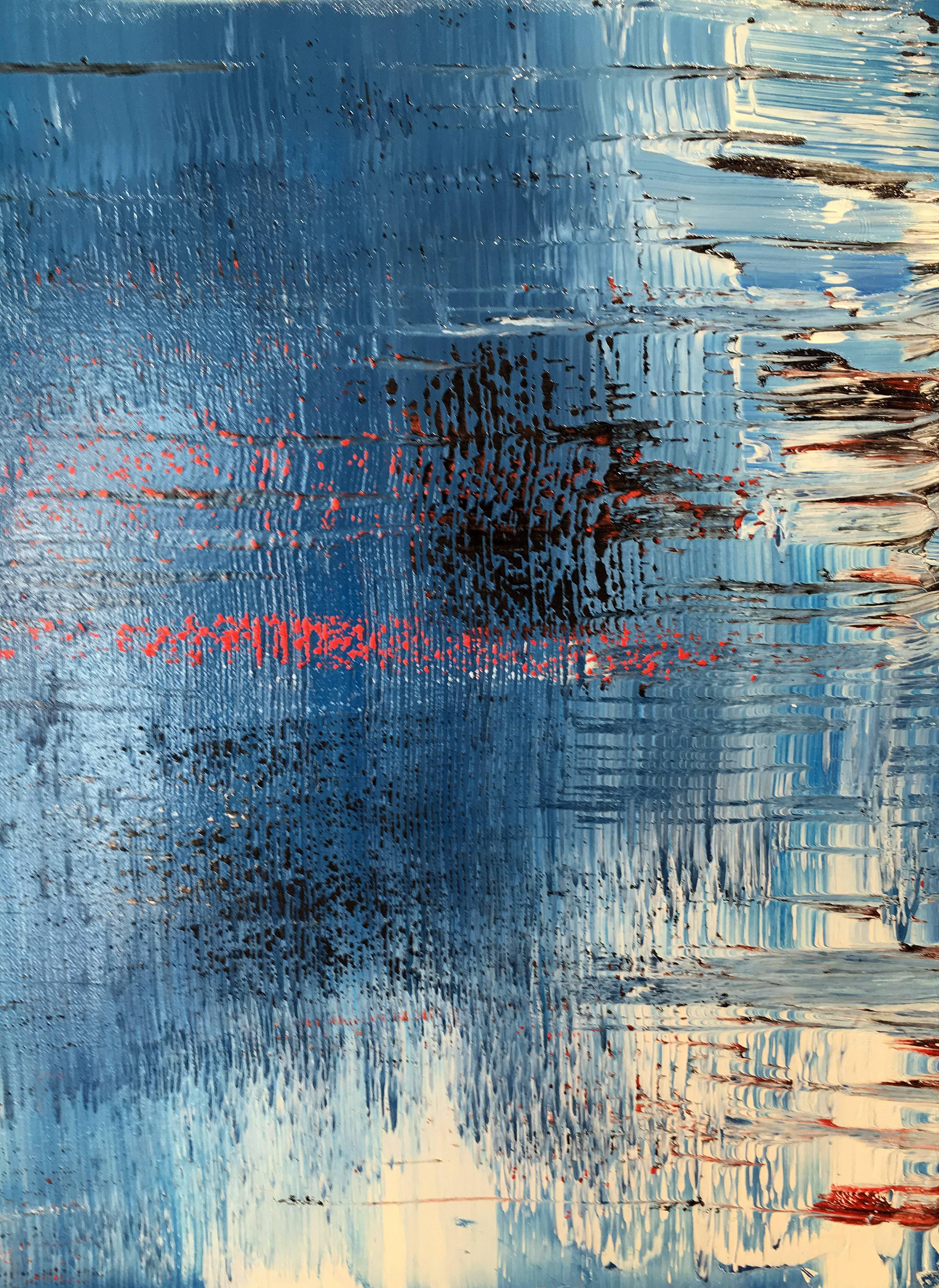 Pittura astratta di Antonio Carreno, 