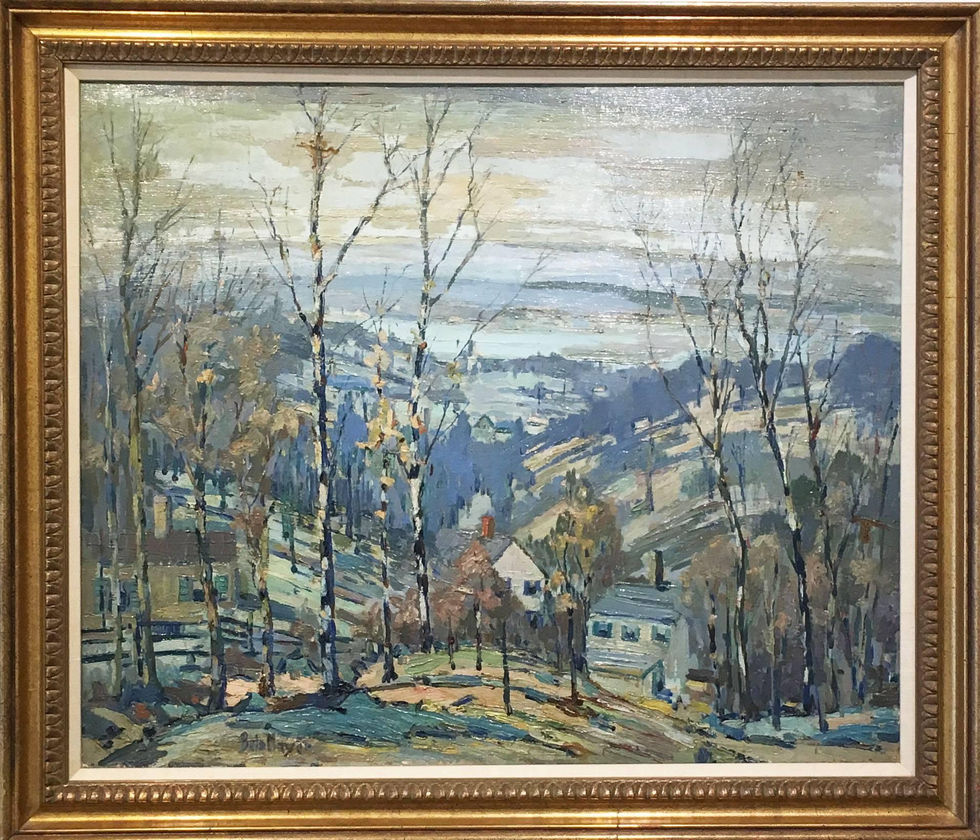 Beacon Hill Overlook - Painting by Peter Bela Mayer