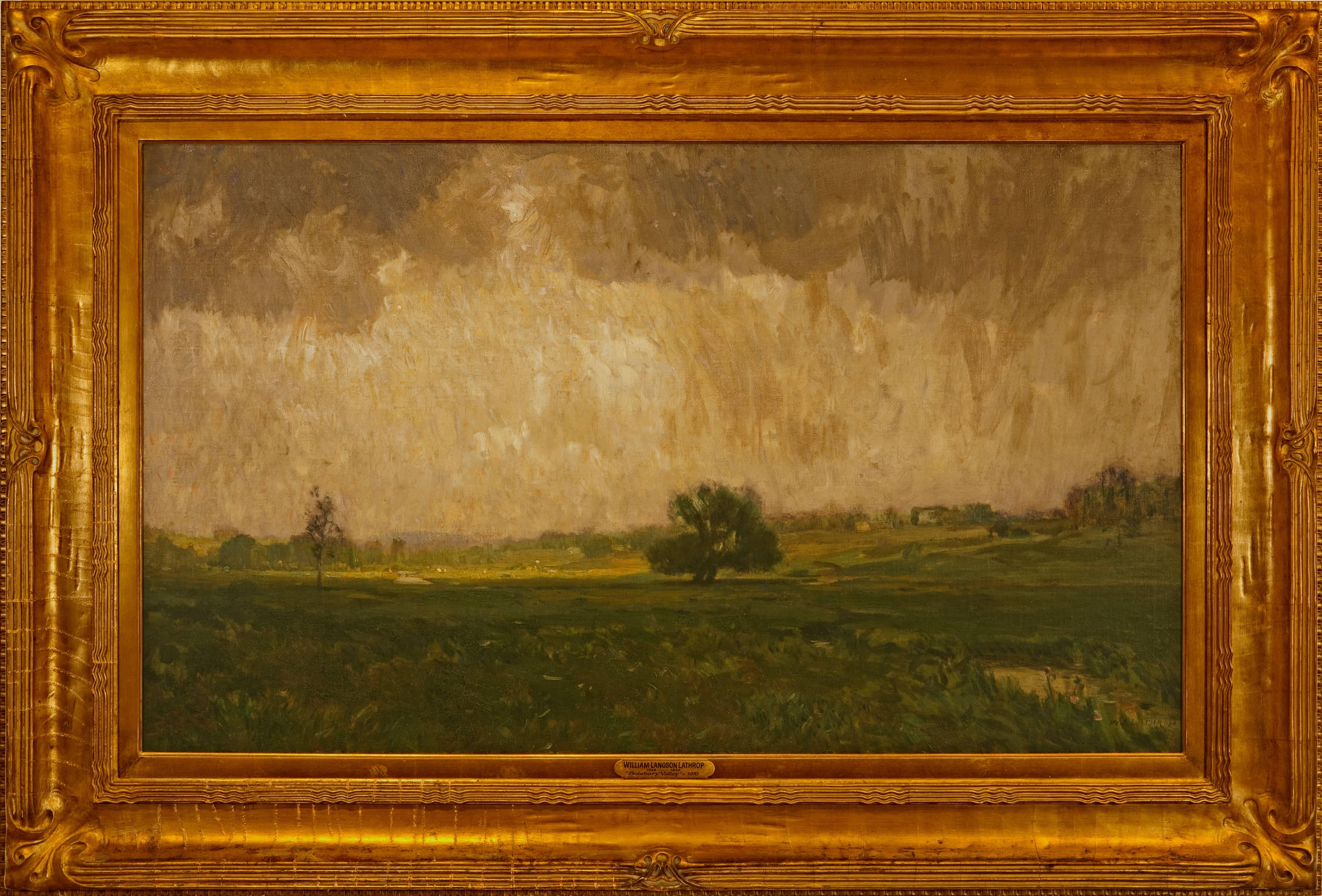 William Langson Lathrop Landscape Painting - "Solebury Valley"