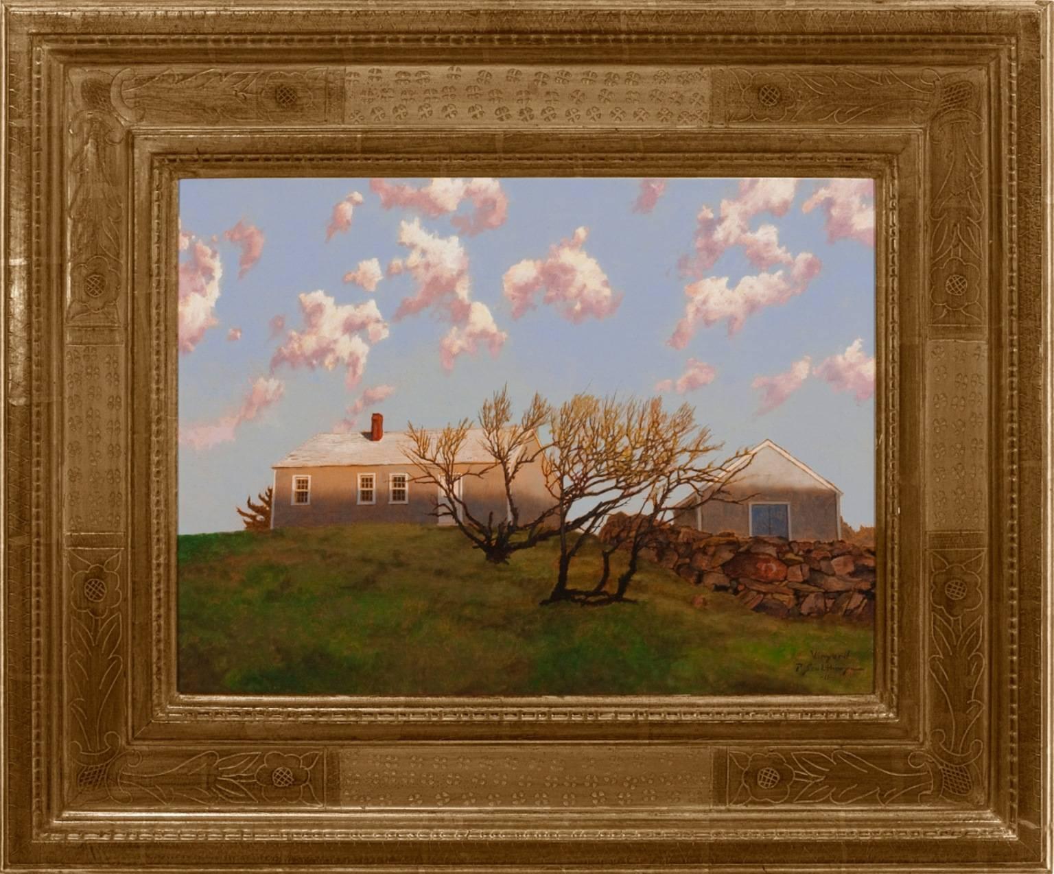 Peter Sculthorpe Landscape Painting - "Morning at Menemsha"
