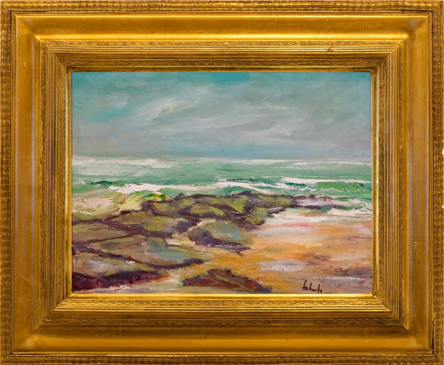 Evelyn Faherty Landscape Painting - "Jersey Shore"