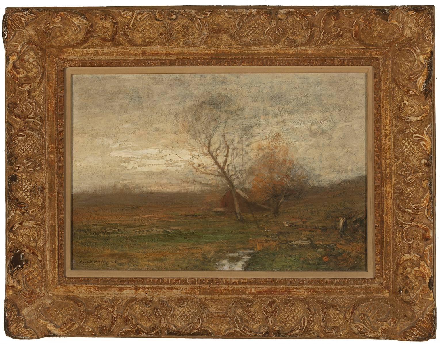 John Francis Murphy Landscape Painting - "Fall Landscape"
