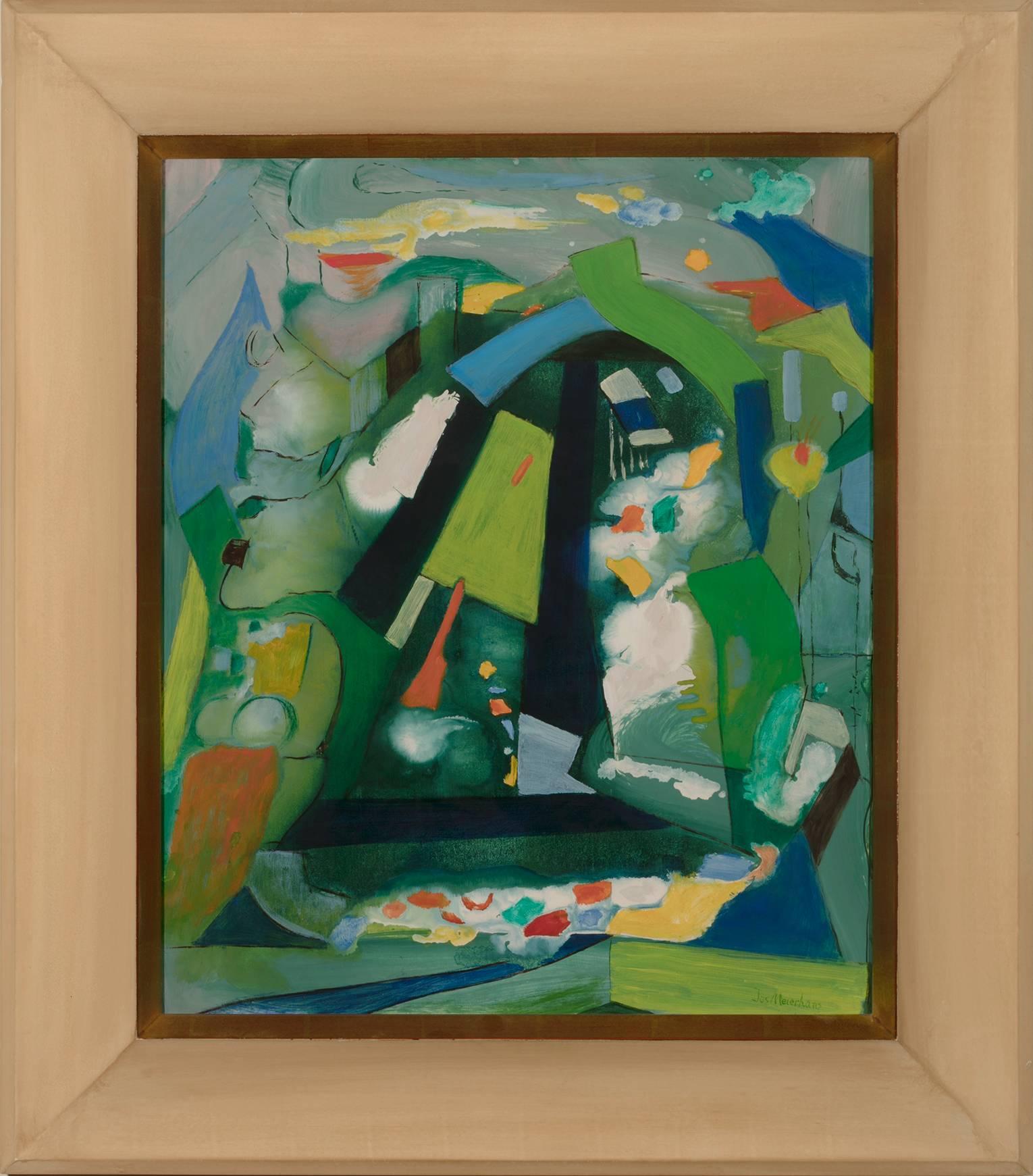 Joseph Meierhans Abstract Painting - "Tarus"