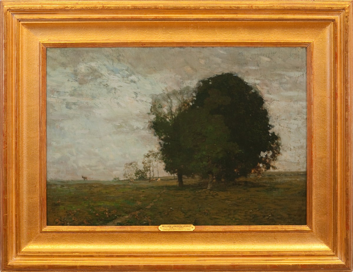 William Langson Lathrop Landscape Painting - Twilight After Rain