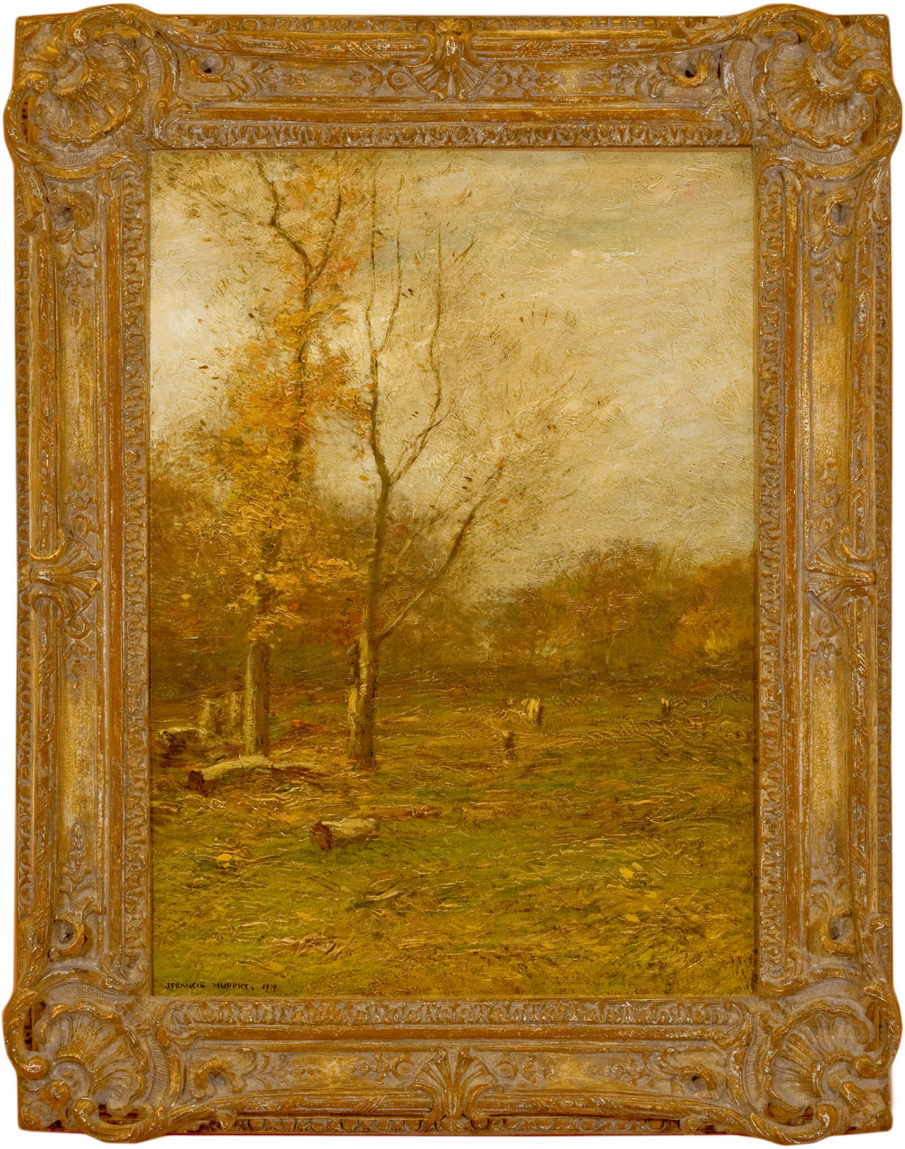 John Francis Murphy Landscape Painting - "An Old Clearing"