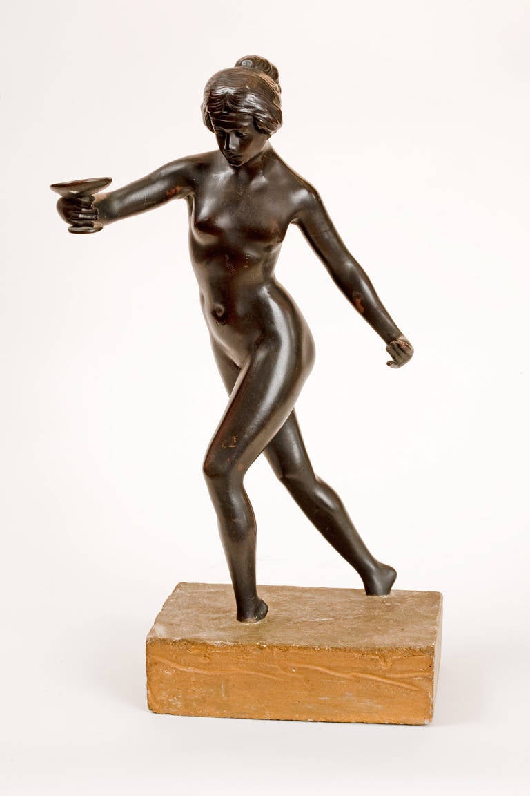 Unknown Figurative Sculpture - Nude Figure