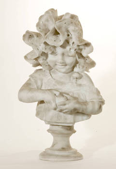 Girl Peeling an Orange