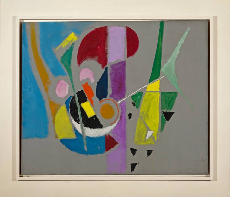 Arthur Beecher Carles Abstract Painting – „“Abstraktion“