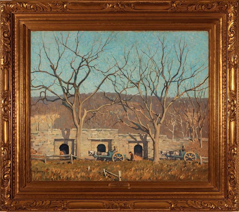 Robert Spencer Lime Kilns, Point Pleasant at 1stDibs