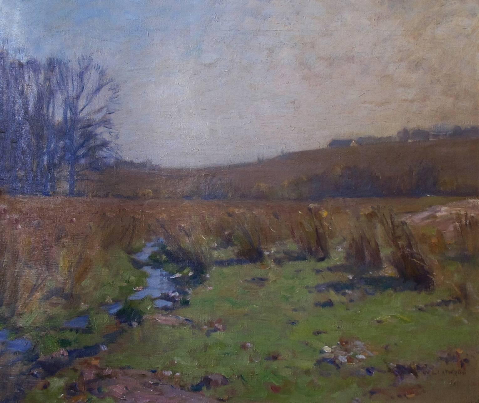 « La vieille pâte » - Painting de William Langson Lathrop