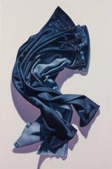 Embrace / oil on canvas - jeans