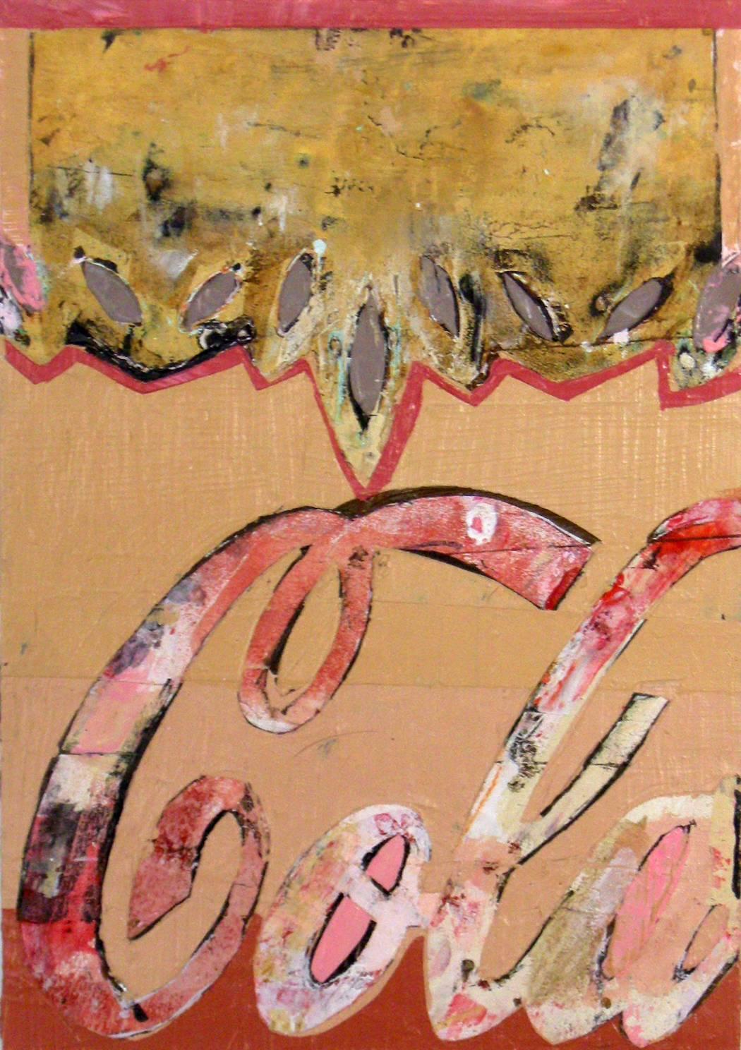 Kim Frohsin Abstract Painting - Deco Cola