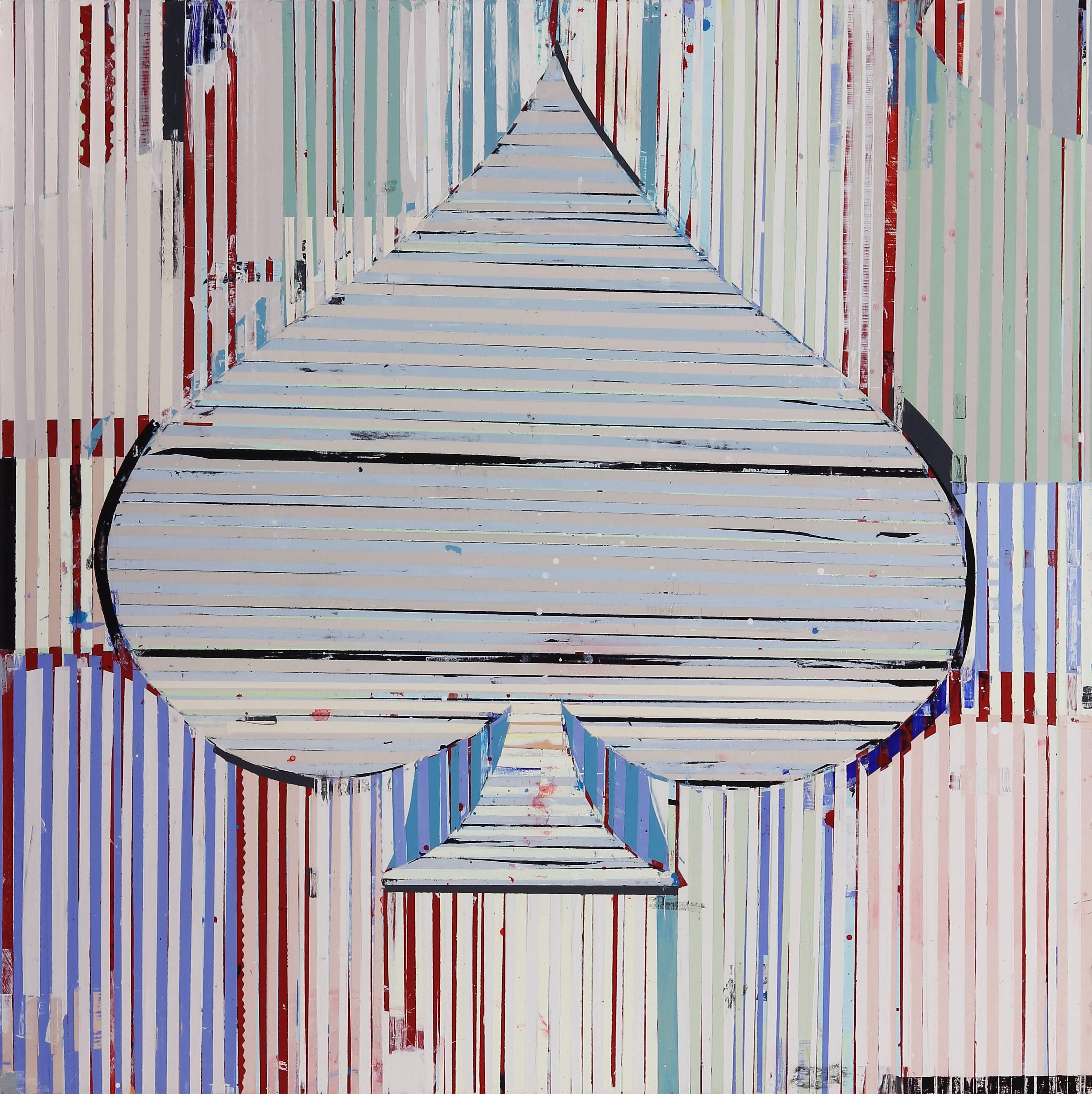 Kim Frohsin Abstract Painting – Skischirmschirme