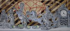 Silver Animal Drawings and Watercolors