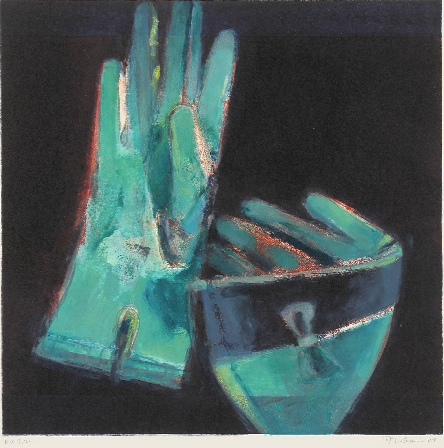 Kim Frohsin Still-Life Print - Bow Gloves